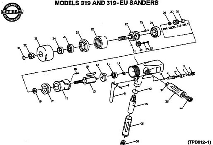 Part Location Diagram of 318A-465 Ingersoll Rand Inlet Bushing